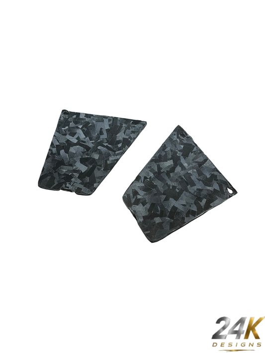Forged carbon fiber (Motor cover wrap)