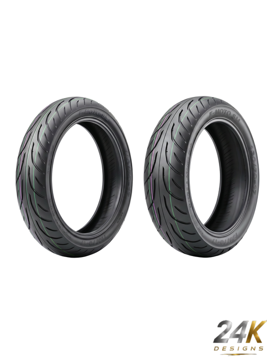 SUPERMOTO TIRE SET